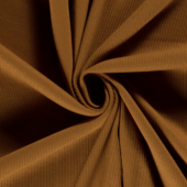 Rib Jersey fabric Unicolour Caramel