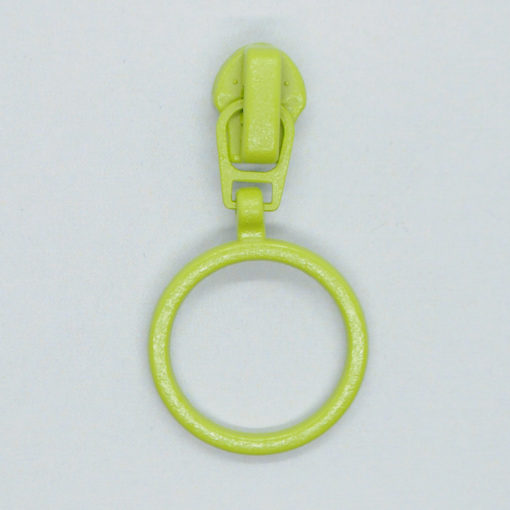 4mm glidelåsskyver, lime