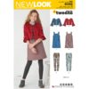 New Look 6585 Jakke, kjole, tights tweens