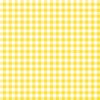 Gingham white/bright yellow