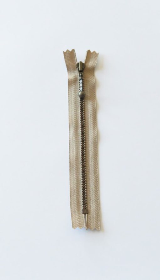 YKK glidelås antikk revehale 15cm