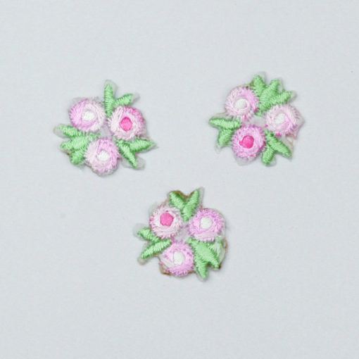 Motiv lyserøde blomster