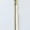 Glidelås delbar 35cm messing 841 ecru