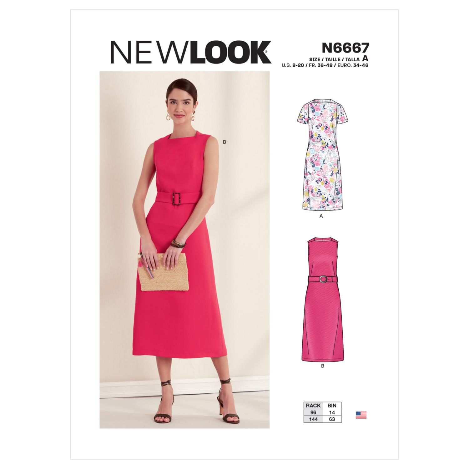 New Look 6667 Kjolemønster
