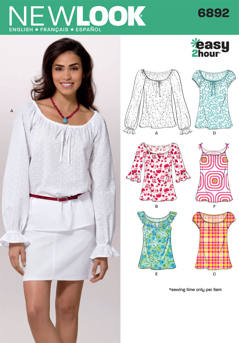 New Look 6892 Bluser