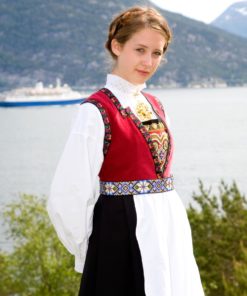 Stakkestoff Jente Hardanger