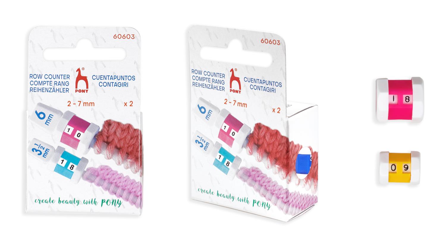 Pony omgangsteller jumbo - 2,00-7,00mm