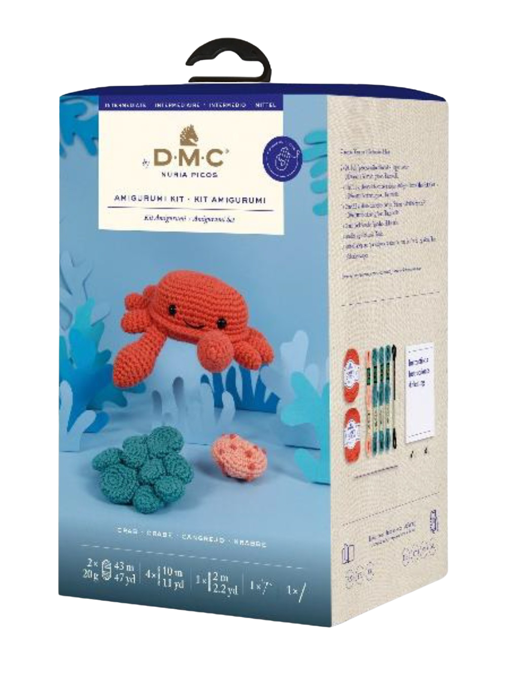 Amigurumi heklekit - krabbe