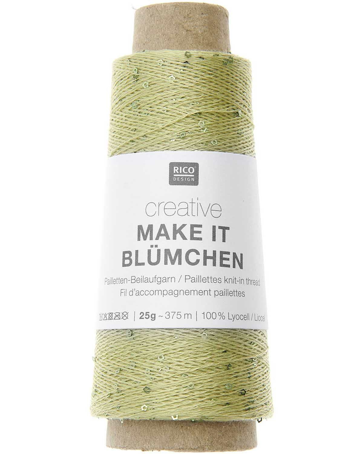 Følgegarn: Creative Make It Blümchen olive