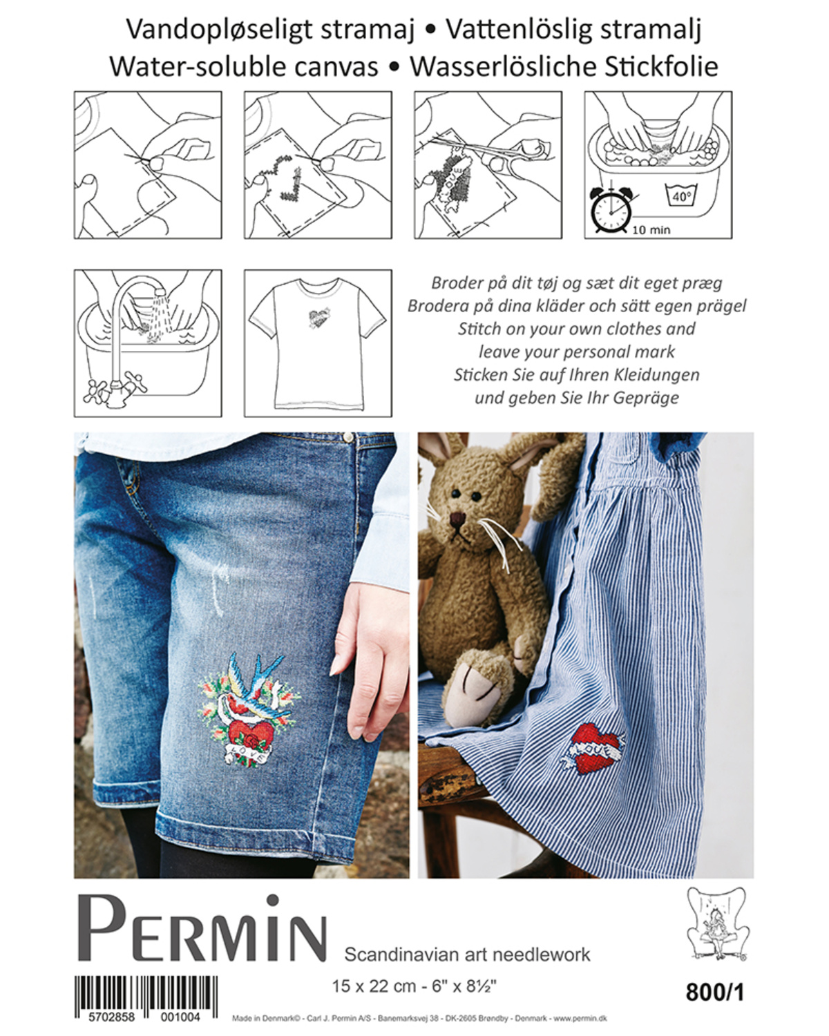 Vannoppløselig stramei