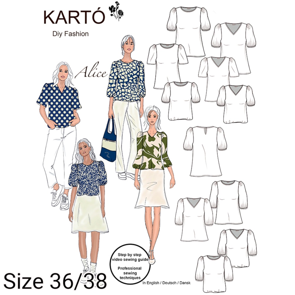 KARTÓ symønster "Alice"