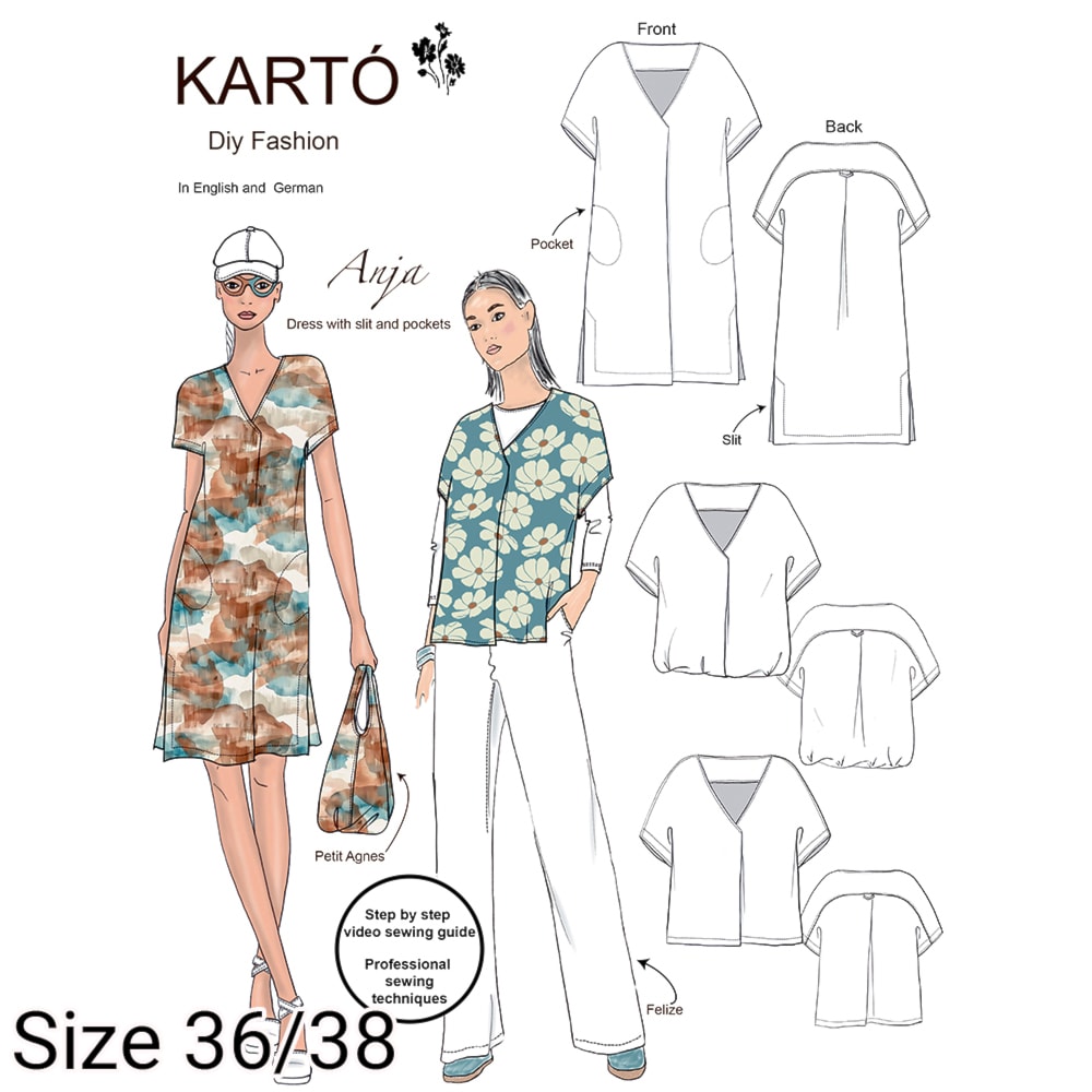 KARTÓ symønster "Anja"