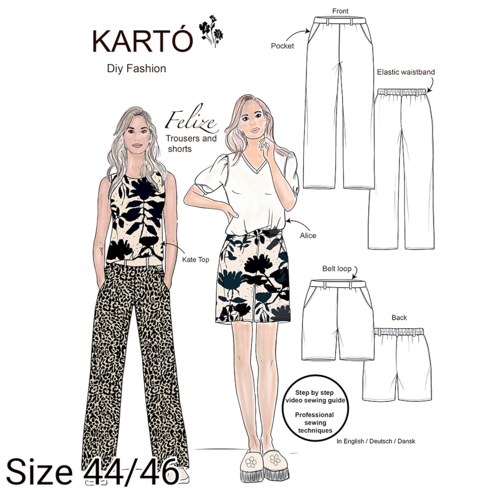 KARTÓ symønster "Felize"