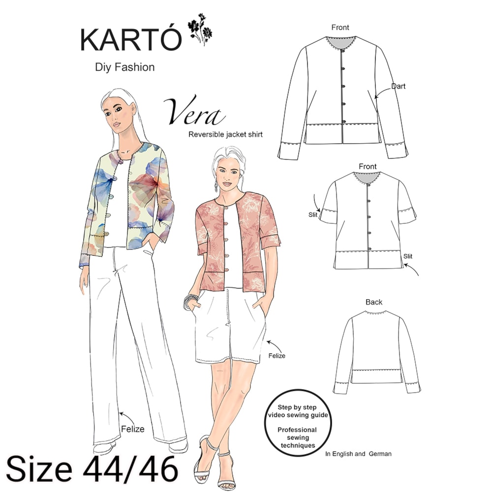 KARTÓ symønster "Vera"