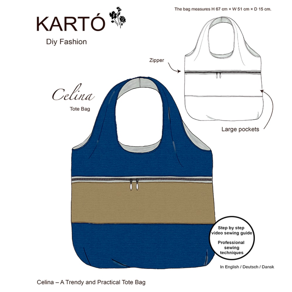 KARTÓ symønster "Celina"