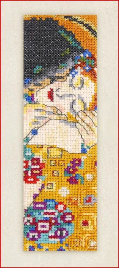DMC broderikit Gustav Klimt The Kiss