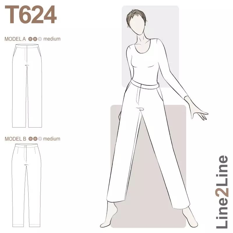Line2Line T624 Classic trousers