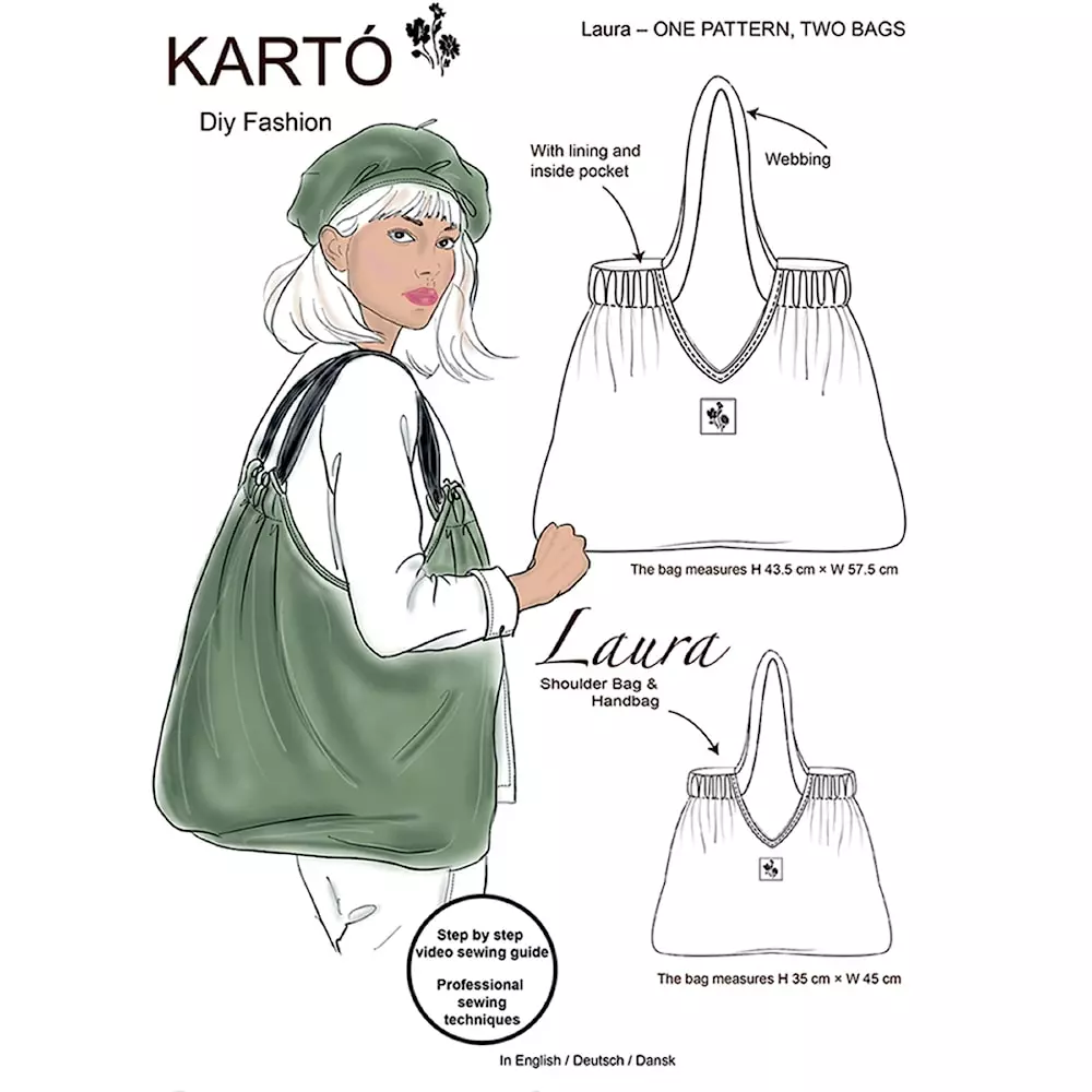 KARTÓ symønster "Laura"