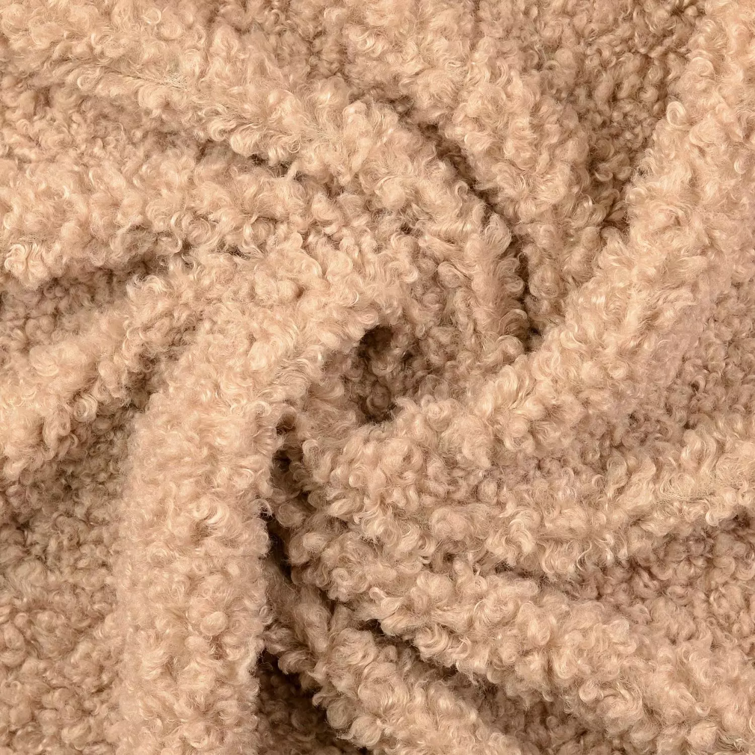 Teddystoff ullmiks, beige