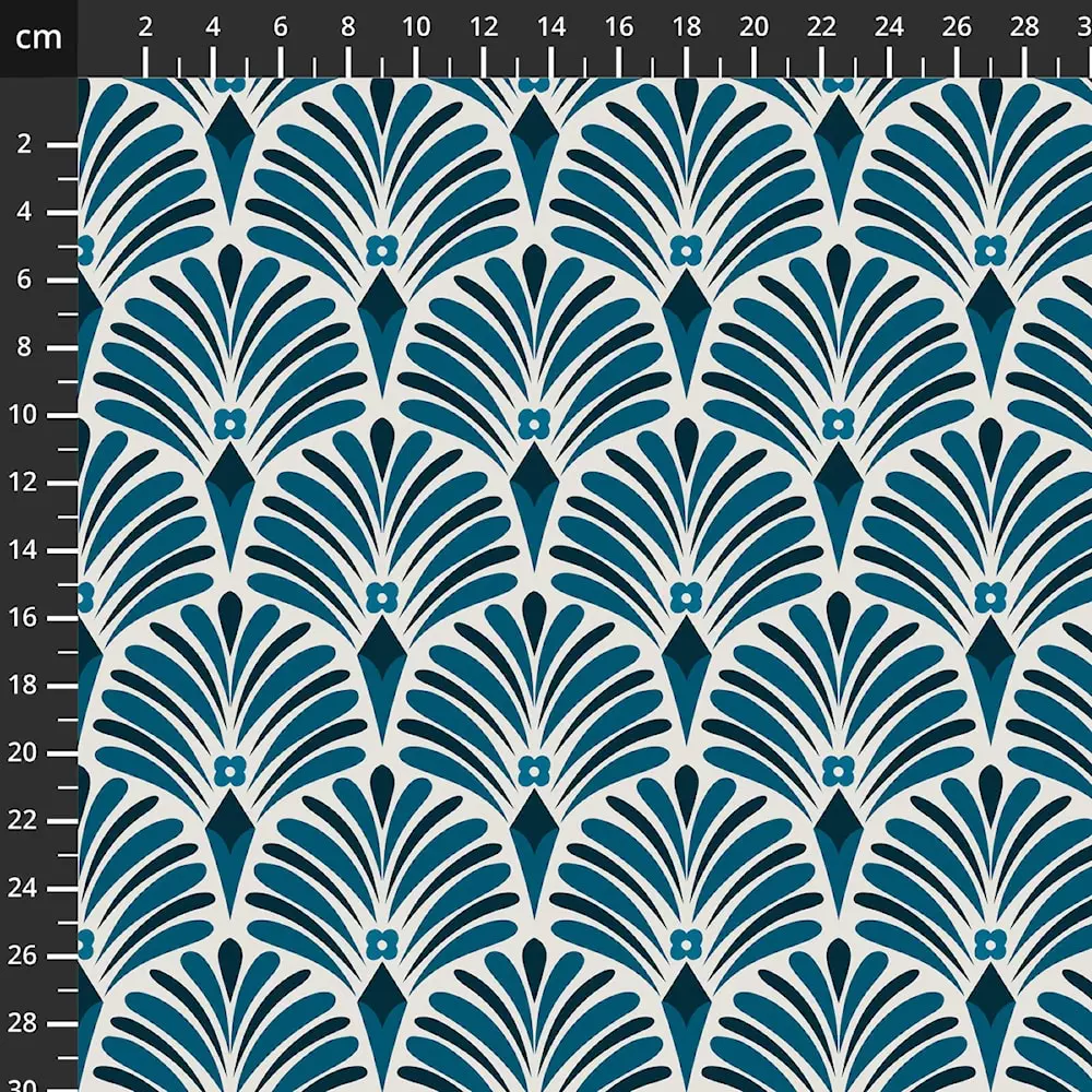 AVALANA Viskosejersey "Blue"