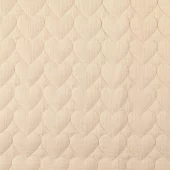 Quiltede hjerter, beige