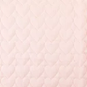 Quiltede hjerter, rosa
