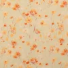 Babycord blomster, beige