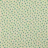 Babycord blomster, dark mint