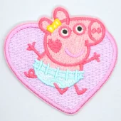 Peppa Gris lillesøster strykemerke