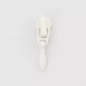 4mm glidelåsskyver, ecru