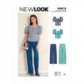 New Look 6678 Bluse og bukse