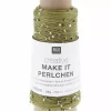 Følgegarn: Creative Make It Perlchen olivine multicolor