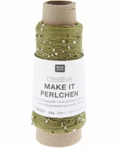 Følgegarn: Creative Make It Perlchen olivine multicolor