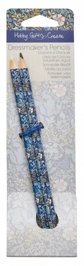 Markeringsblyant hvid og blå, Hobby Gift Create