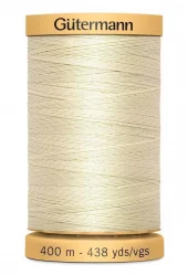 Gutermann Bomullstråd 400m 0919 natur