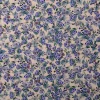 Bomullspoplin med blomsterprint