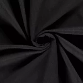 Denim Stretch fabric slub Unicolour Black