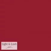Light & Lush vevd viskose solid, rød
