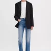 Stella Jeans Cropped : Mid Blue Wash