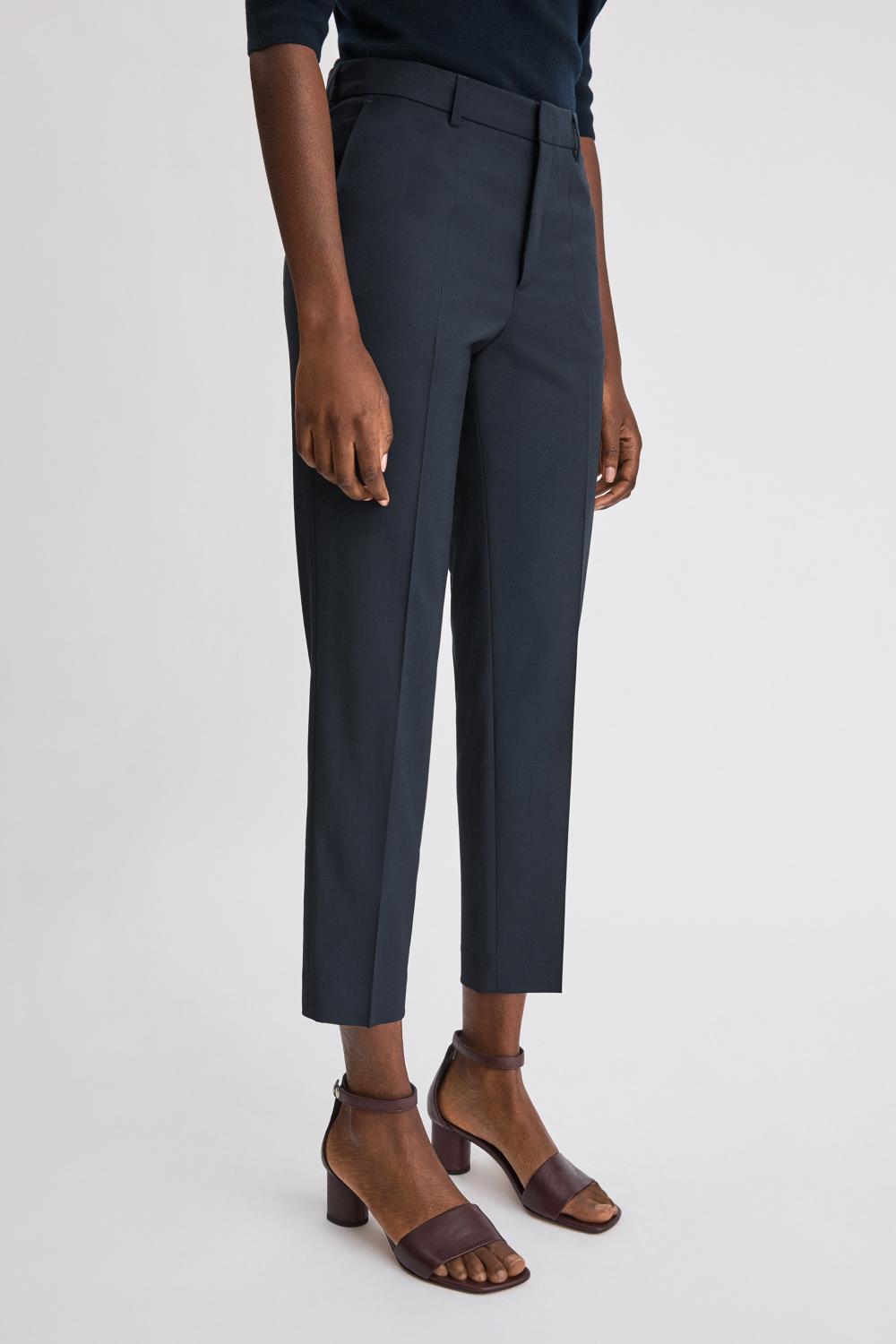 Emma Cropped Cool Wool Trouser