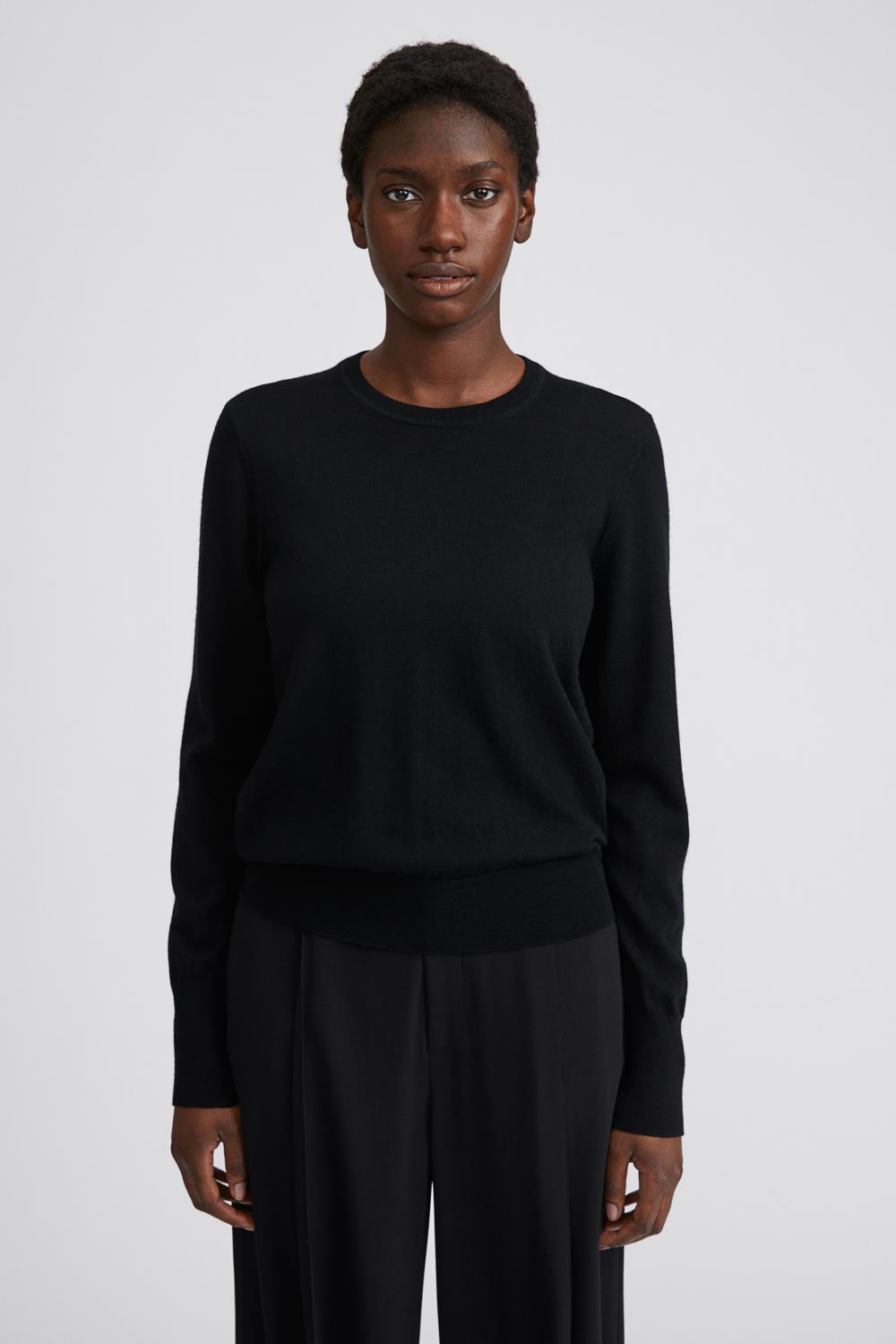 Merino R-neck Sweater