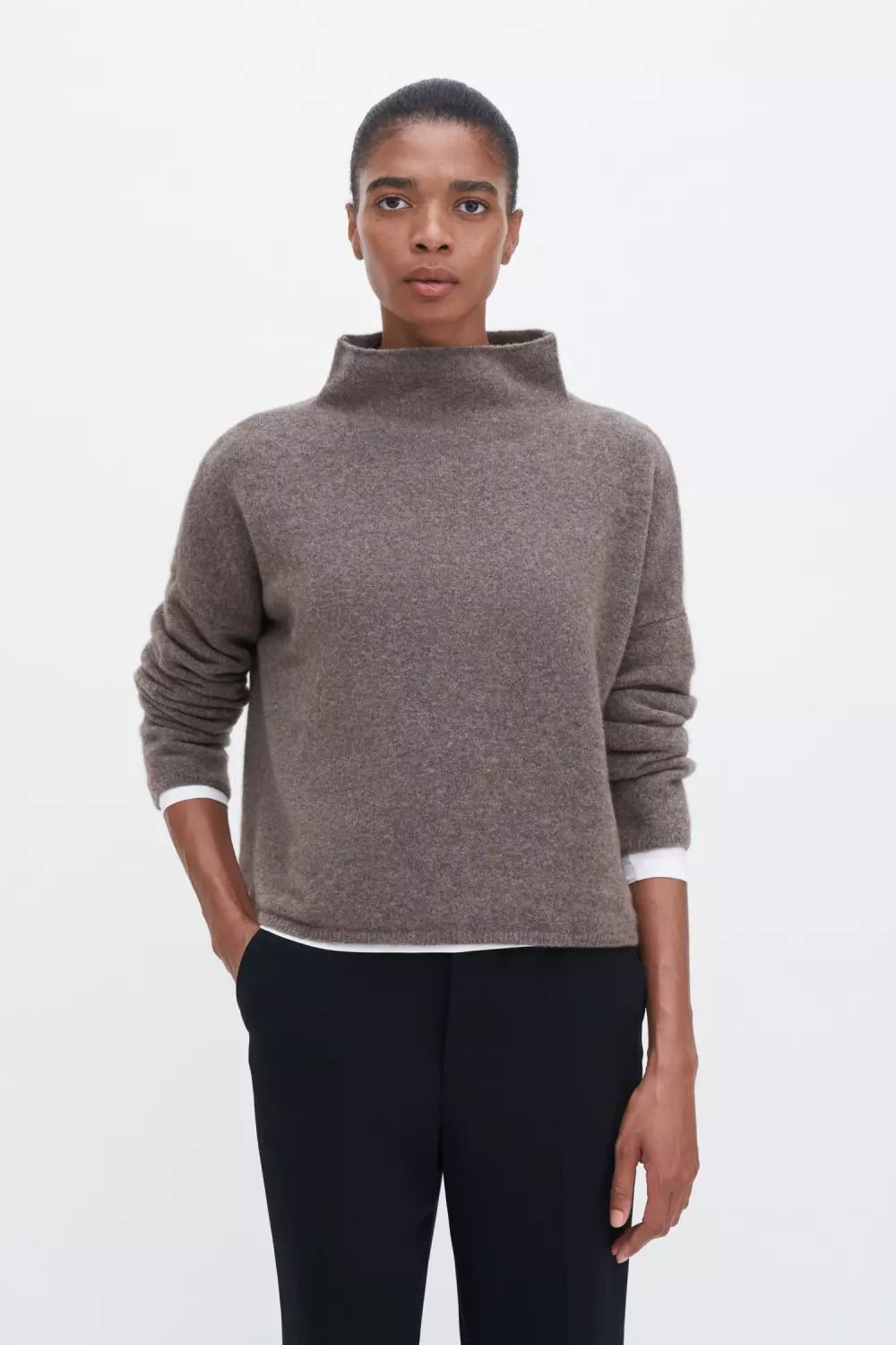 Mika Yak Funnelneck Sweater