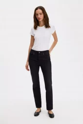 Stella Jeans Cropped : Black Wash