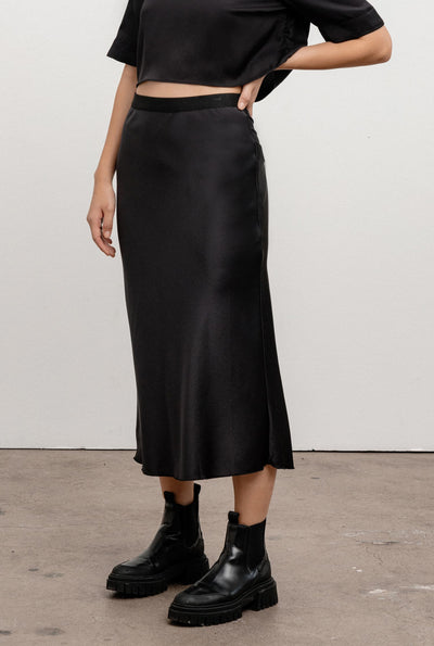 Hana Satin Skirt