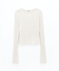 Cotton Rib Sweater