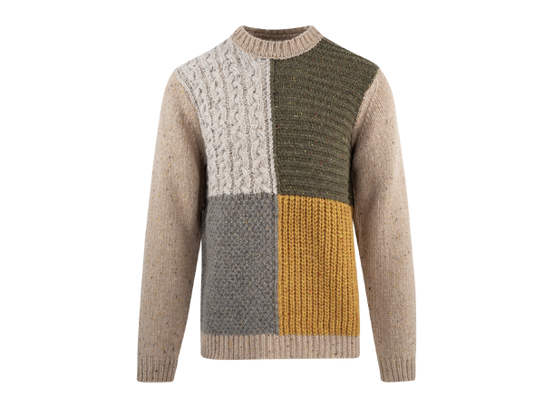 Pitt Sweater Patchwork Knit