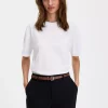 Loose Fit Tee : White