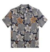 Elio Linen Island Floral Shirt