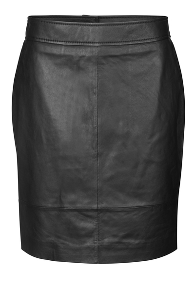 Francie Mini Leather Skirt