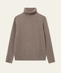 Eddie Wool Rib Rollneck Knit